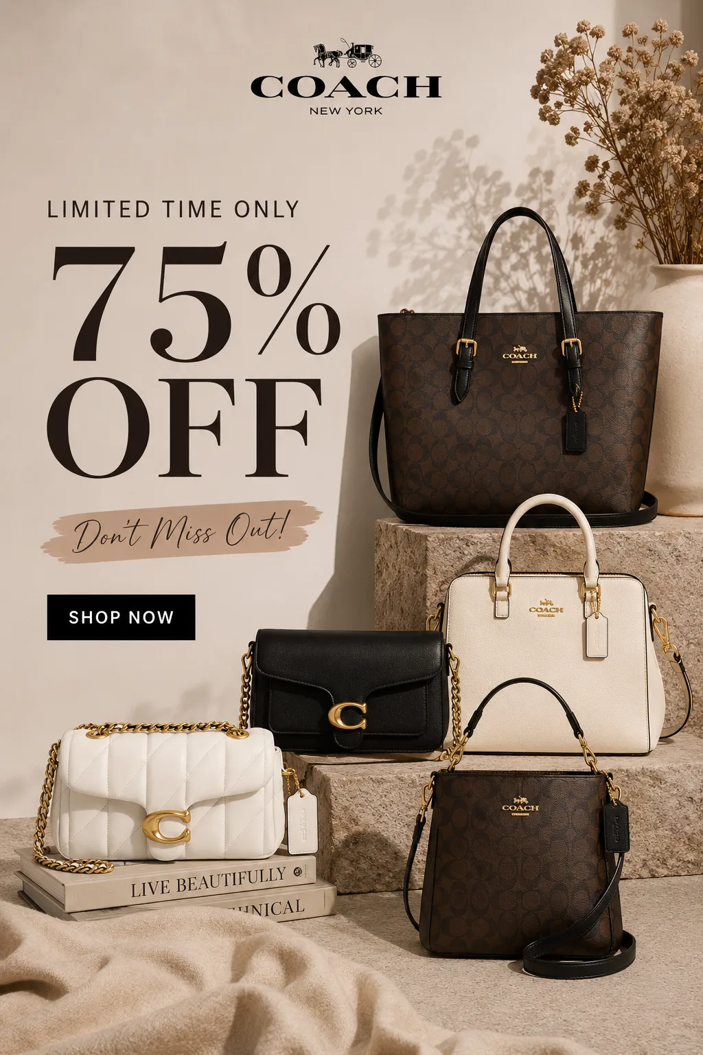 Coach Malaysia Sale 75%